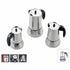 Cafetera Italiana Valira ISABELLA 4T Negro Acero Acero Inoxidable